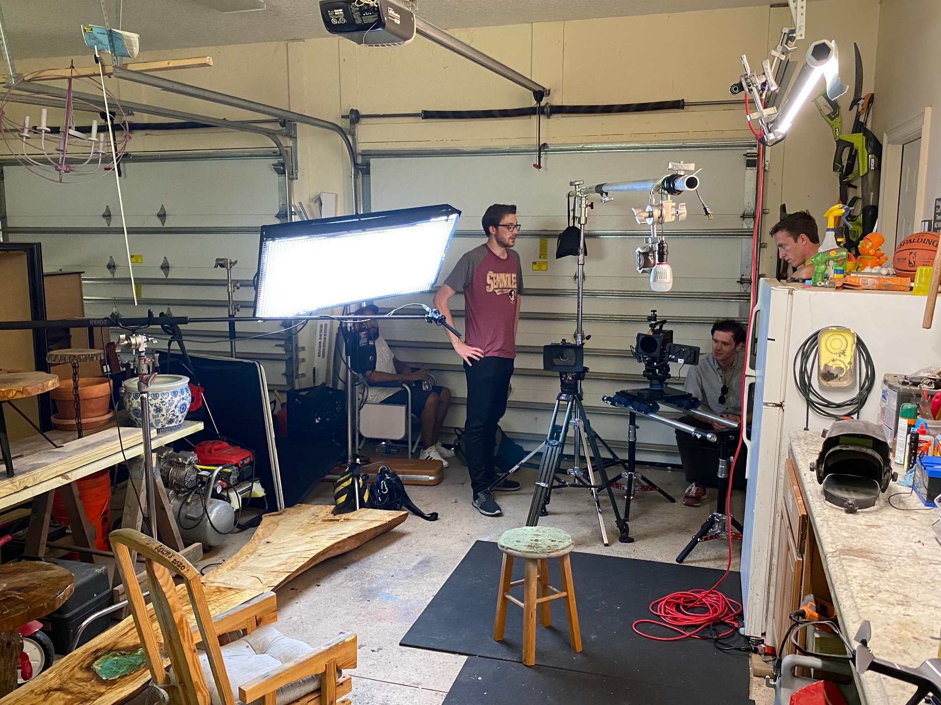 Garage studio build