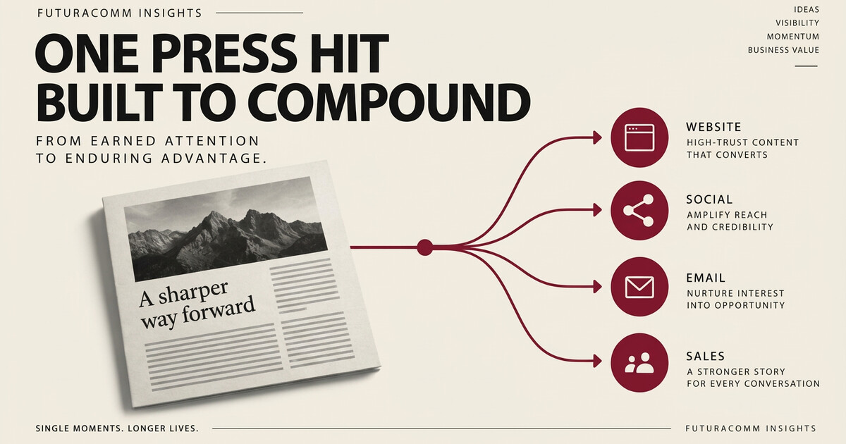 Editorial cover for How to Leverage Media Coverage: Turn One Press Hit Into a Business Asset